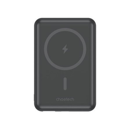 Choetech B662 trådløs MagSafe 5000 mAh powerbank - svart