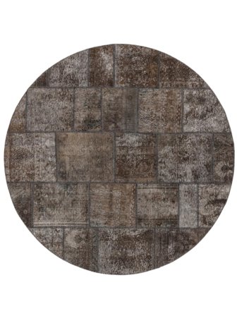 Vintage Patchwork Teppe Ø 200 Ull