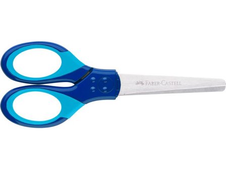 Faber-Castell Sax Grip blå - Lyreco - Skola och förskola - Bild och form - Saxar - Skola