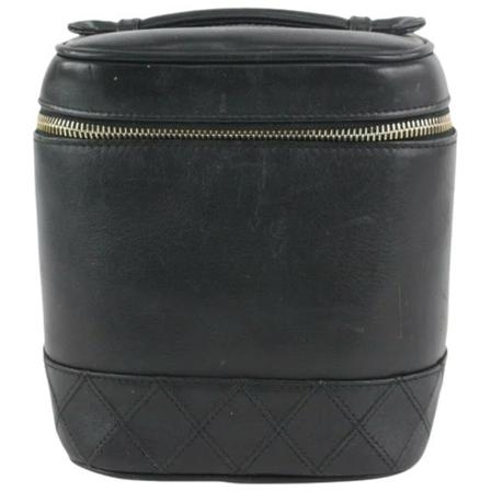 Chanel Vintage, Pre-owned Leather chanel-bags Zwart, Dames, Maat:ONE Size