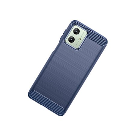 Skyddande Moto G54 Telefonskal - Blå