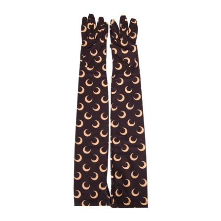 Marine Serre Gloves brun, Dam Handskar, Dam, Storlek: ONE SIZE