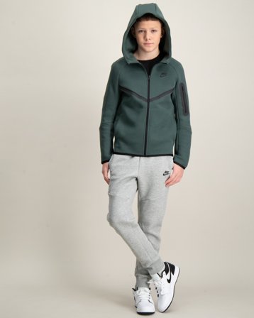 Nike B Nsw Tch Flc Jggr - Pd Grau Hosen Jungen - Kids Brand Store