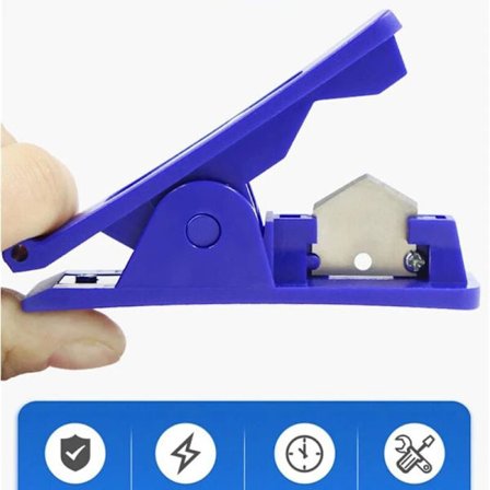 Slangskärare Nylon PE Plast Slang Sax Typ PVC PU Gummi Silikon Pneumatisk Verktyg Klipp upp till 16mm 1st