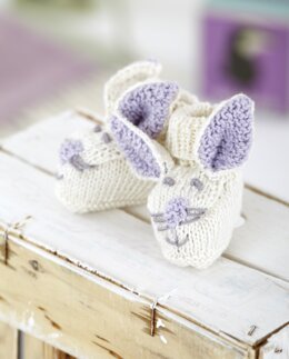 Neuleohje Vauvan tossut