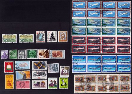 Tyskland/Berlin - Frimærkepakke - Stemplet