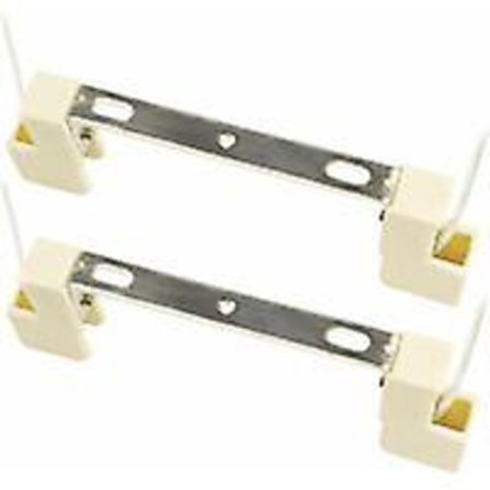 R7s 118mm halogeeni- ja LED-lamppujen kanta, AC 100-240V, R7s J118 lineaarinen keraaminen kanta projektori-/seinä-/kattovalaisimille, 2 kpl