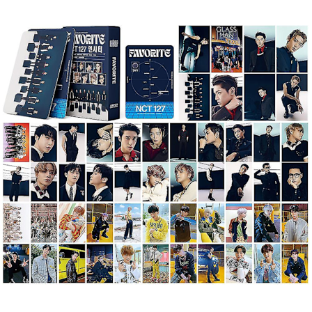 55 kpl/ Kpop Nct127 Dream Lomo -kortti Uusi albumi Hello Future Fanien valokuvakortit Valokuva Nct-kortti Valokuva-albumi Idoli-fanilahja