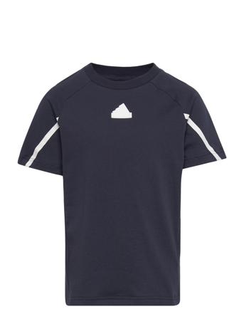 B D4Gmdy Tee T-shirts Short-sleeved Marineblå Adidas Sportswear*Betinget Tilbud