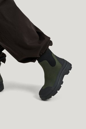 Tretorn Garpa Hybrid — Wasserdichter Schuh Damen/Herren — Grün | Oberbekleidung, Gummistiefel, Jacken & Regenbekleidung für Damen, Herren & Kinder