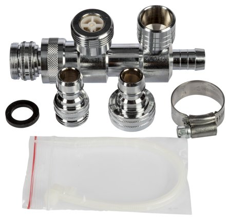 Nordic Quality Dubbel vattenkoppling 3/4"