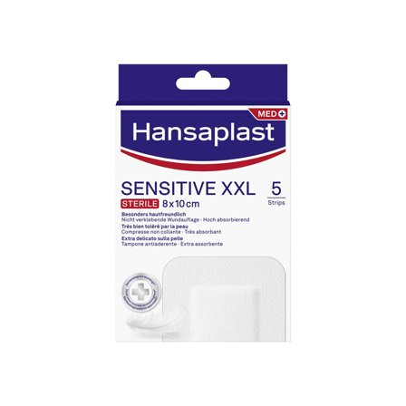 Hansaplast Cerotti Sensitive XXL Medicazione Per Ferite Medio