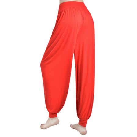 Kvinnor Sport Yoga Byxor Hög Midja Lantern Running Fitness