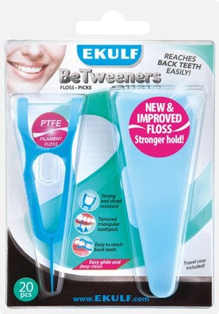 Ekulf BeTweeners tanntråd 20 stk