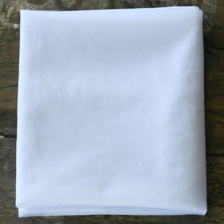 Brudeslør 1 Tier HVIT 150CM