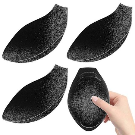 4 stk. Menn Bulge Svamp Forbedringskopper Forstørr Front Mannlig Pakke Forbedring Pads for Badebukser Stringtruser Shorts (LGL)