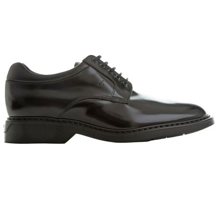 Hogan, Flat shoes Czarny, Mężczyzna, Rozmiar: 43 EU