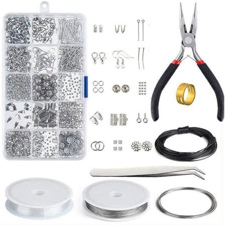 Smycketillverkningssats Reparationsverktyg Pärltråd Pack 8 St