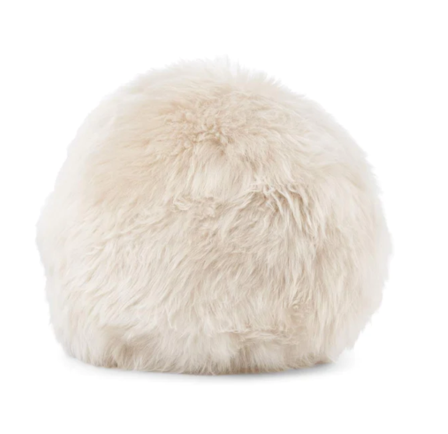 Natures Collection Pute Ball Lammeull 30cm Linen