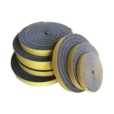 Lim selvklebende dørforsegling, lydisolerende tetningslist, gummiskum