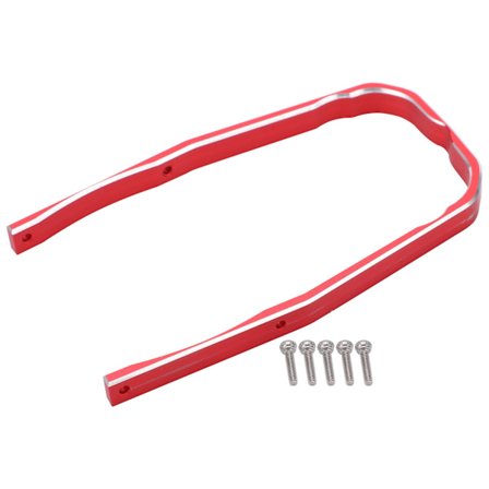 Drone Beskyttelsesstang i Aluminiumlegering Anti-Kollisjons Bumper Del for DJI FPV Combo Rød