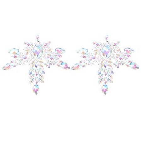 1 Sett Bryst Klistremerker Kropp Klistremerke Dekorasjon Bryst Dekaler Ytelse Dekor