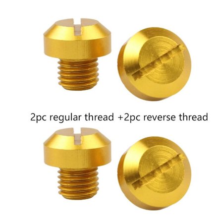 4 kpl Peilireiän Tulppa Moottoripyörän Taustapeilin Ruuvi 4 4