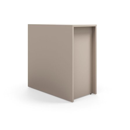 Bühnensitzmodul mit Stufen TOGETHER, 800x400x800 mm, ton-grau