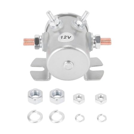 Max 300A Kontinuerlig Drift Solenoid Relæ 12V DC Starter Solenoid til Golfvogne, Spil, Marine i Rus