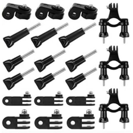 GoPro-tilbehør 3 sett sykkel sportskamera monteringssett: høy q