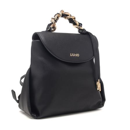 Liu Jo, woman backpack Czarny, Kobieta, Rozmiar: ONE Size