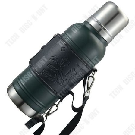 Bærbar kedel - TD - Stort kapacitet - Rustfrit stål 304 - Termisk isolering - 1900 ml