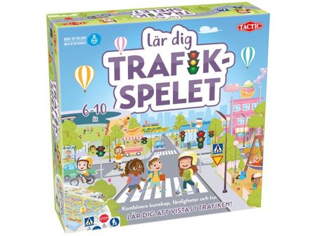 TACTIC Spel Lär dig Trafikspelet från 6år - Lyreco - Skola och förskola - Lekmaterial - Spel - Från 5 - 6 år