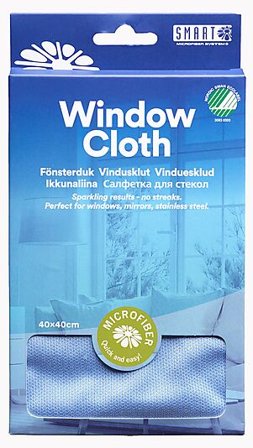 SMARTMICROFIBER VINDUSKLUT 40X40CM