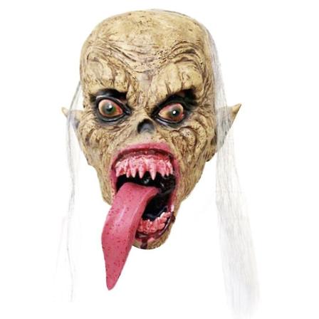 Halloween-baariin sopivat naamiaiskostyymit - Kauhu luonnonkumin myrkkykielen naamiosetti
