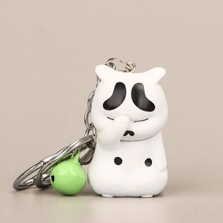 Shy Cat Nyckelring Chubby Kitten Keyring 3 3