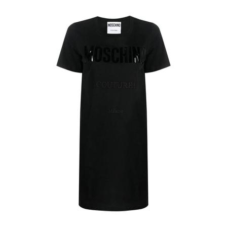 Moschino, Short Dresses Zwart, Dames, Maat:S