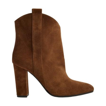 Via Roma 15 Heeled Laarzen , Bruin , Dames , Maat: 39 EU Enkellaarsjes