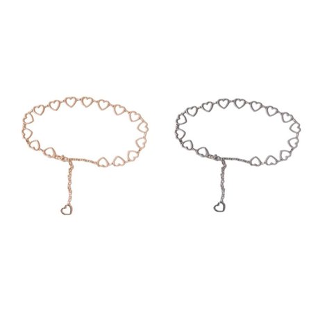 Midjekedja Fina midjebälten Alloy Buckle Belt