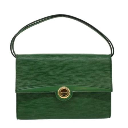 Louis Vuitton Vintage Pre-owned Leather louis-vuitton-Väska grön, Dam Vintage Väskor, Dam, Storlek: ONE SIZE