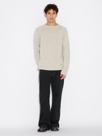 Holzweiler Wool Sweater - Light Grey - Men's - XL