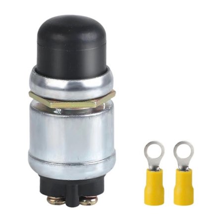 Tryckknapp Startknapp Vattentät 12V 50A för Traktor Bil Horn Motor