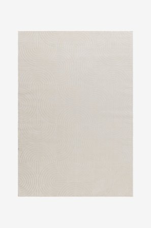 KM Home - Viskoosimatto Granada - Luonnonväri - Sileät matot - 240X340 - - Homeroom