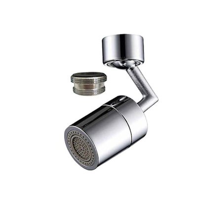 Dusjhode Sprutfilter Kran Roterbar Kranforlenger