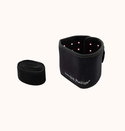 Swedish Posture InfraEaz InfraRed & RedLight Therapy Wrap Black, Medicin & Pleje, Støttebind, Øvrigt