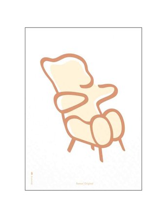 Brainchild | Bamse Hvid | 70X100CM