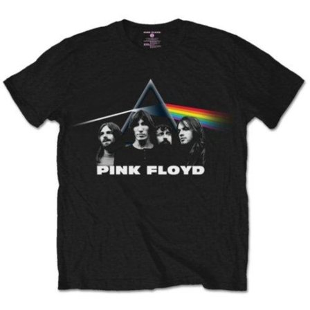 Pink Floyd Unisex Vuxen Dark Side Of The Moon Gruppbild T-Shir