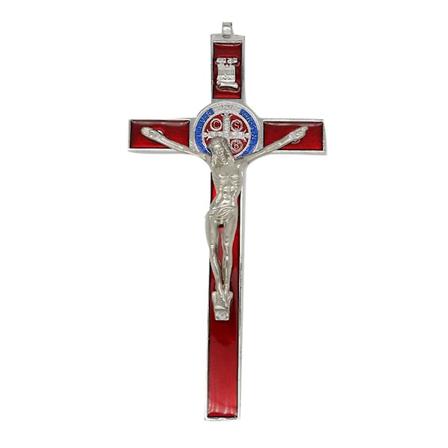 Kristus Kors Kyrka Ornament Metall Kors Staty Skrivbordsdekoration Kreativ Figur Skulptur För Heminredning Inomhus