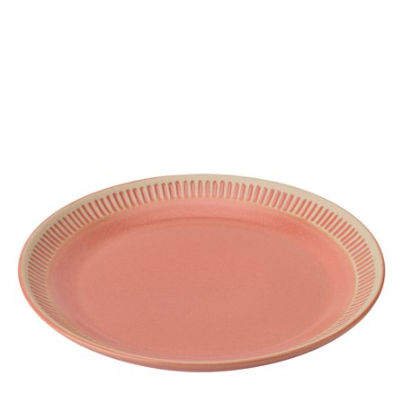 Knabstrup Colorit tallerkener 22 cm, coral | KitchenOne