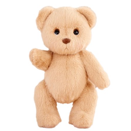 Bjorn Plysjleketøy 30cm Myk Bomull Håndlaget Kosedyr Melkefarge Bursdag Jubileumsgave